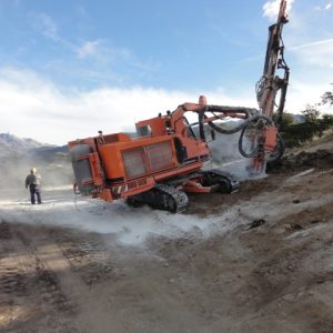 Ejecucción de Voladura en Roca - Extensión Ruta Provincial Nº41, El Condor